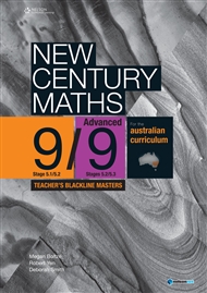 New Century Maths 9 Advanced Teacher's Blackline Masters - 9780170210812