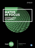 Maths in Focus 12 Mathematics Extension 1 Student Book with 1 Access Code for 26 Months