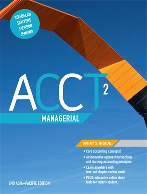 Acct2 Managerial Buy Textbook Prabhu Sivabalan - 