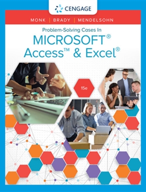 Problem Solving Cases In Microsoft Access Amp Excel Buy