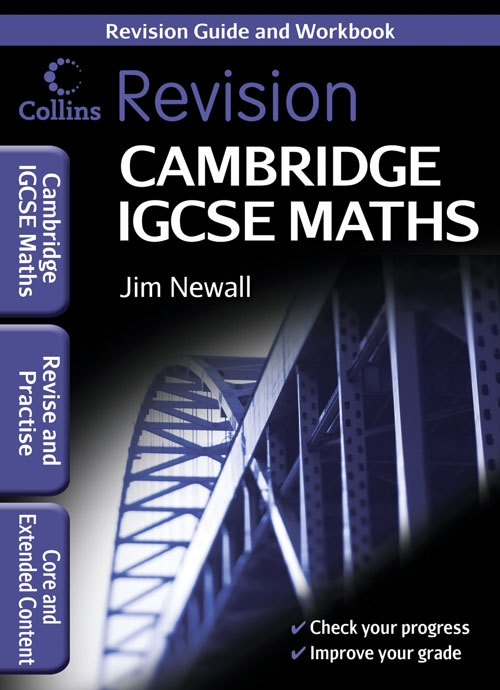 Picture of  Cambridge IGCSE Maths Revision Guide and Workbook