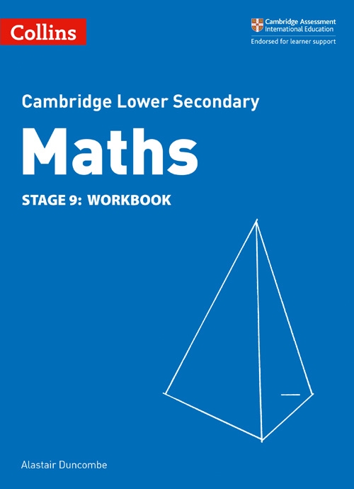 Picture of  Cambridge Checkpoint Maths Workbook - Stage 9