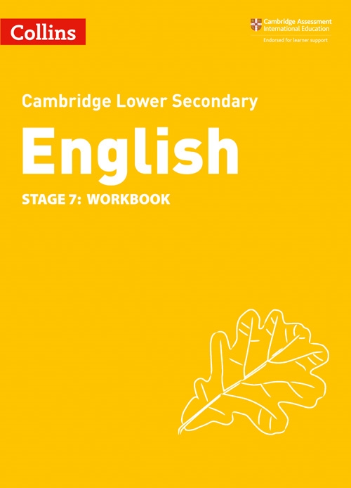 Picture of  Collins Cambridge Lower Secondary English Workbook: Stage 7