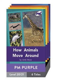 PM Plus Non-Fiction Purple: Movement and Change Pack (6 titles) - 9780170097925