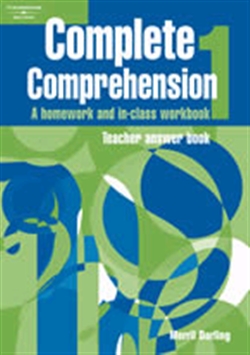 Complete Comprehension 1 Teacher Answer Book - 9780170111249