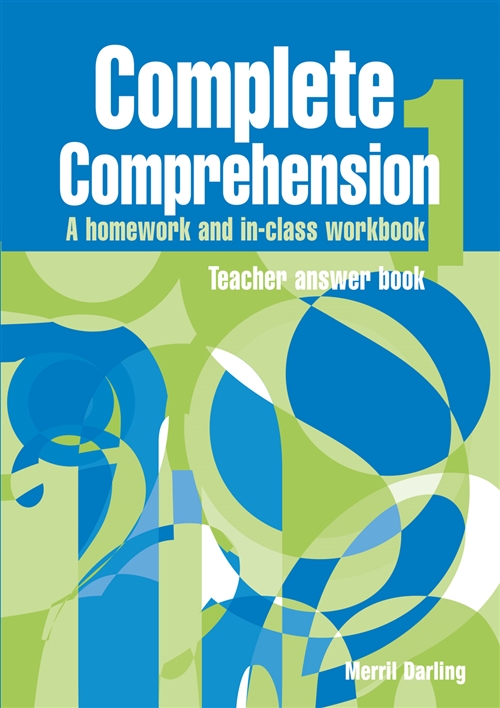 Picture of  Complete Comprehension 1 Teacher Answer Book : Teacher Answer Book