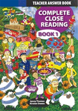 Complete Close Reading Book 1 Teacher Answer Book - 9780170133074