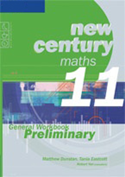 Picture of  New Century Maths 11 General Workbook Preliminary