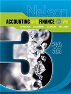 Nelson Accounting and Finance for WA 3A-3B - 9780170182058