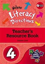 Nelson Literacy Directions 4 Teacher's Resource Book with CD-ROM - 9780170184458