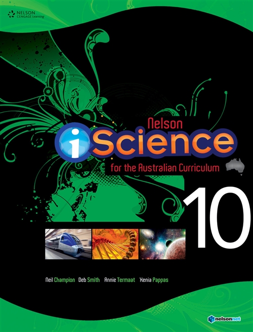 Picture of  Nelson iScience for the Australian Curriculum Year 10 (Student Book  with 4 Access Codes)