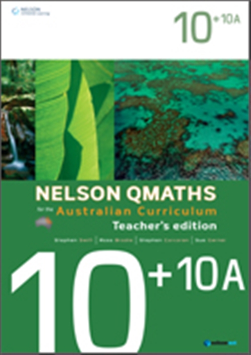 Picture of  Nelson QMaths for the Australian Curriculum Advanced 10+10A Teacher's  Edition