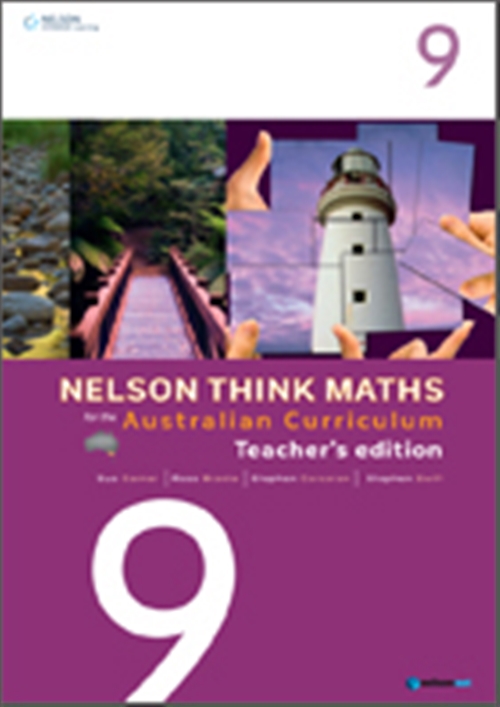 Picture of  Nelson Think Maths for the Australian Curriculum Year 9 Teacher's  Edition