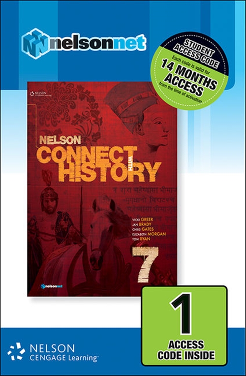 Picture of Nelson Connect with History Year 7 for the Australian Curriculum (1  Access Code Card)