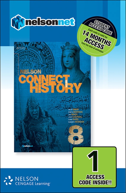 Picture of  Nelson Connect with History Year 8 for the Australian Curriculum (1  Access Code Card)