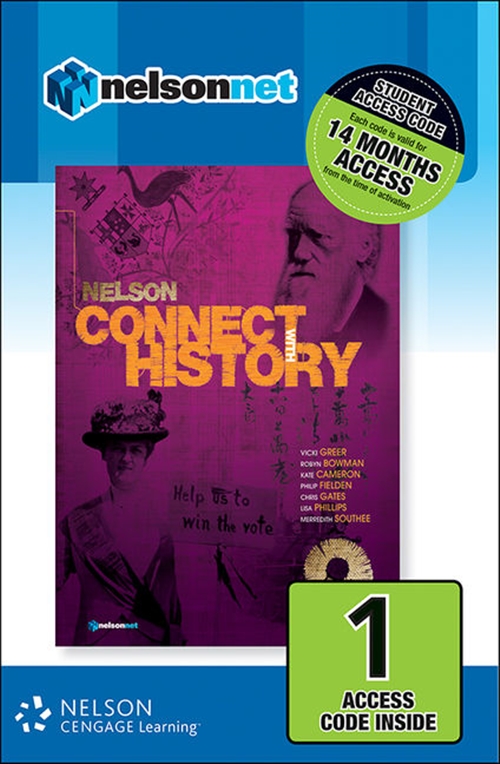 Picture of  Nelson Connect with History Year 9 for the Australian Curriculum (1  Access Code Card)