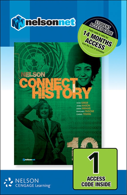 Picture of  Nelson Connect with History Year 10 for the Australian Curriculum (1  Access Code Card)