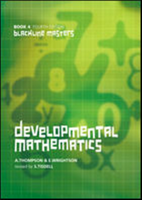 Picture of  Developmental Mathematics Book 4 Blackline Masters