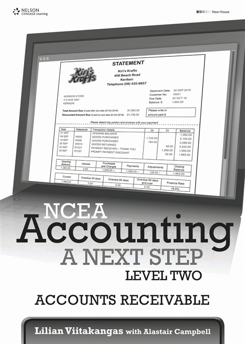 Picture of  NCEA Accounting A Next Step - Accounts Receivable