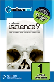 Nelson iScience 9 for the Australian Curriculum NSW Stage 5 (1 Access Code Card) - 9780170232500