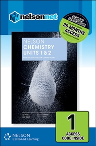 Nelson Chemistry Units 1 & 2 (1 Access Code Card) - 9780170246668
