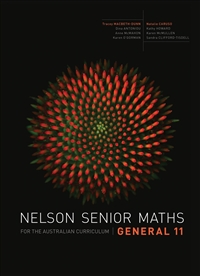 Nelson Senior Maths General 11 for the Australian Curriculum