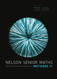 Nelson Senior Maths Methods 11 for the Australian Curriculum - 9780170250269