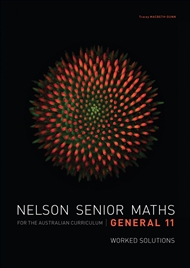 Nelson Senior Maths General 11 Solutions DVD - 9780170251488