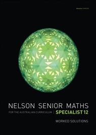 Nelson Senior Maths Specialist 12 Solutions DVD - 9780170254670