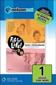 Nelson Fit for Life! Student Book Years 9 & 10 (1 Access Code Card) - 9780170261531
