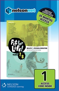 Nelson Fit for Life! Years 7 & 8 (1 Access Code Card) - 9780170261579