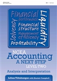 NCEA Accounting A Next Step Level Two: Analysis & Interpretation