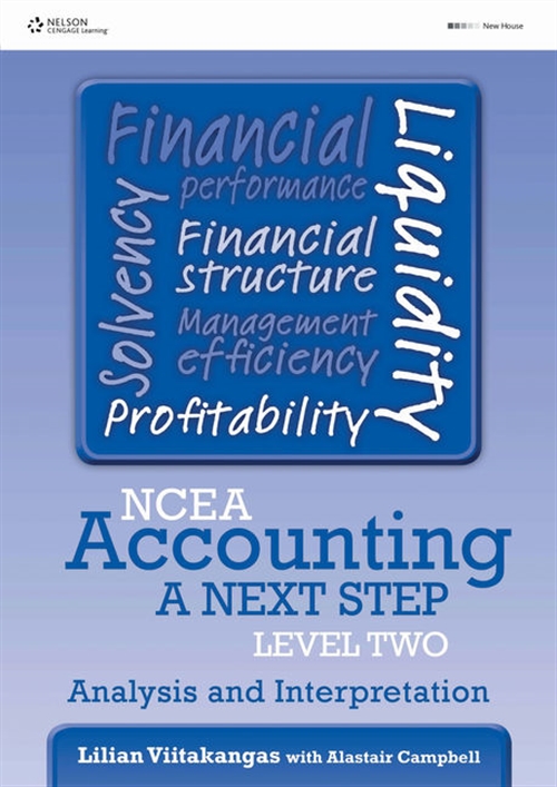 Picture of  NCEA Accounting A Next Step Level Two: Analysis & Interpretation