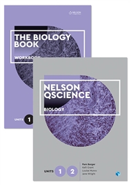 Nelson QScience Biology Student Pack Units 1 & 2 - 9780170288668