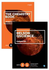 Nelson QScience Chemistry Student Pack Units 3 & 4 - 9780170288699