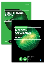 Nelson QScience Physics Student Pack Units 3 & 4 - 9780170288712