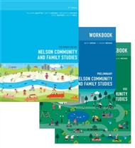 Nelson Community and Family Studies: Preliminary and HSC Student Book + Preliminary Workbook + HSC Workbook pack with 1 x 26 month access code - 9780170302548
