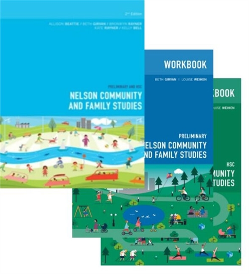 Picture of  Bundle: Nelson Community and Family Studies: Preliminary and HSC Student Book + Workbook with 1 access code