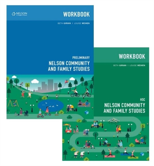 Picture of  Bundle: Nelson Community and Family Studies: Preliminary and HSC Workbook with 1 access code