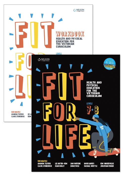 Picture of  Bundle: Fit for Life Level 7 & 8: For the Victorian Curriculum Student with 1 Access code + Fit for Life Year 7 & 8: For the Victorian Curriculum Workbook