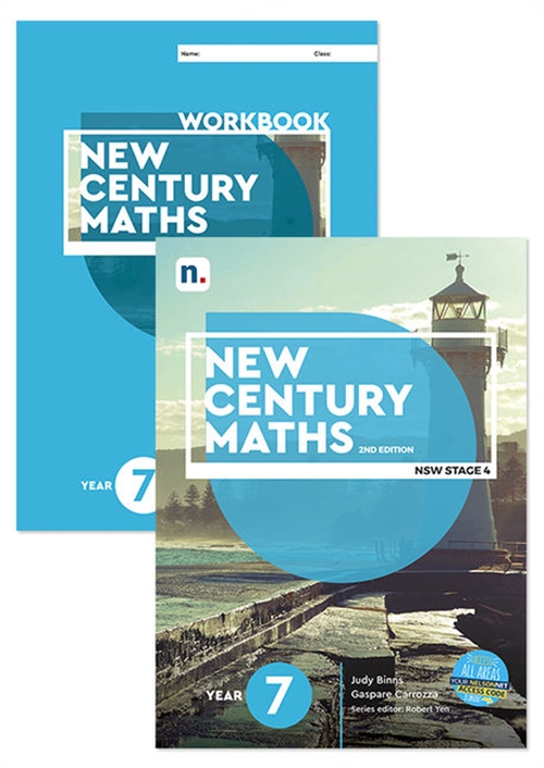 Picture of  NCM 7 Student Book and Workbook pack with 1 x 26 month NelsonNetBook Access code