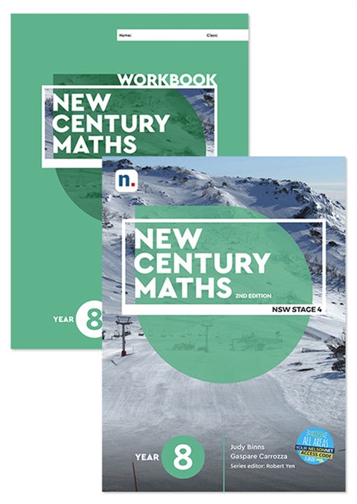 Picture of  NCM 8 Student Book and Workbook pack with 1 x 26 month NelsonNetBook Access code