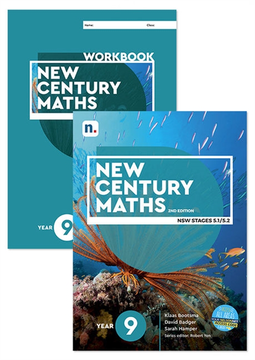 Picture of  NCM 9 Student Book and Workbook pack with 1 x 26 month NelsonNetBook Access code
