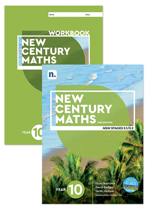 Picture of  NCM 10 Student Book and Workbook pack with 1 x 26 month NelsonNetBook Access code