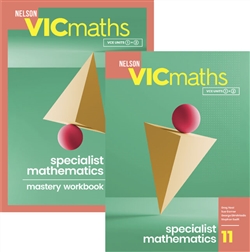 Nelson VicMaths 11 SPECIALIST SB WB Value Pack - 9780170306379