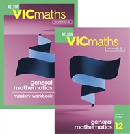 Nelson VicMaths 12 GENERAL SB WB Value Pack with Nelson MindTap 15 Months - 9780170306386
