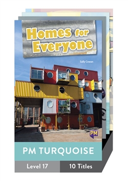 PM Turquoise Guided Readers Level 17 Pack x 10 - 9780170326780