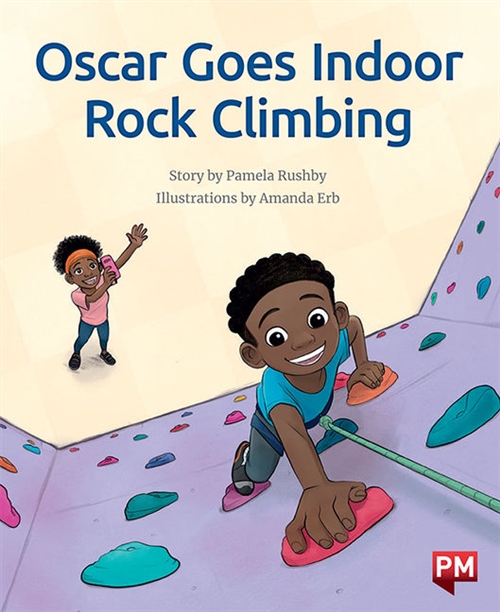 Picture of  Oscar Goes Indoor Rock Climbing