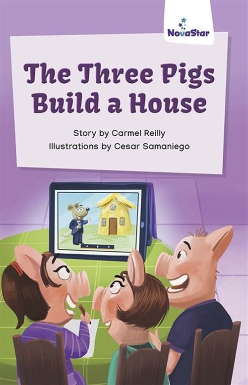 Picture of  The Three Pigs Build a House