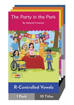 Nelson Phonics in a Box 3: R-Controlled Vowels Story Books x 10 - 9780170336338